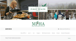 Desktop Screenshot of mainepublichealth.org